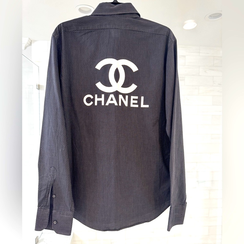 shirt-jacket with white CC Logo - Picture 5 of 8